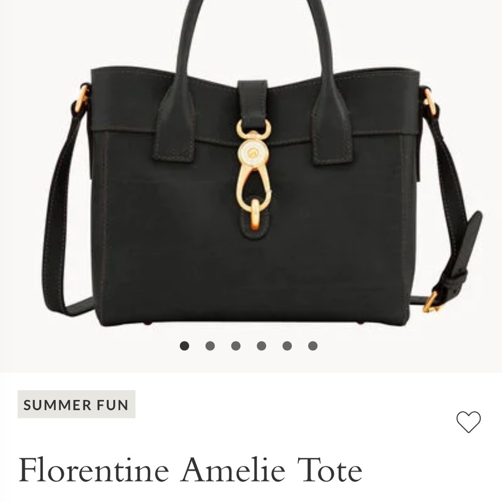 Authentic Dooney & Bourke Florentine Amelie Tote